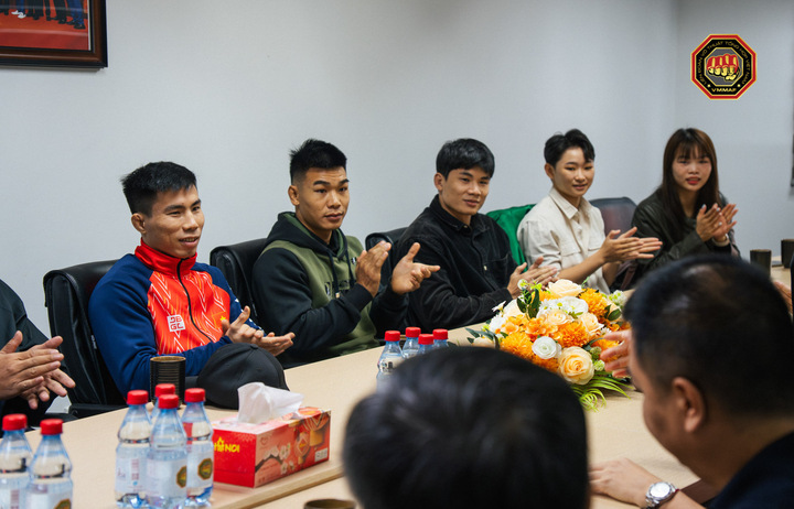 Đội tuyển MMA Việt Nam nhận chỉ tiêu giành ít nhất 1 huy chương vàng Đội tuyển MMA Việt Nam nhận chỉ tiêu giành ít nhất 1 huy chương vàng