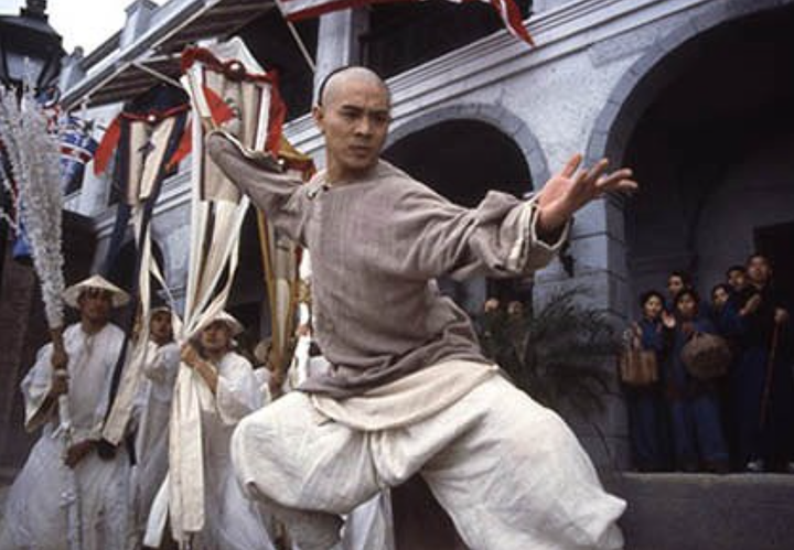 Diễn viên Lý Liên Kiệt trong vai Hoàng Phi Hồng