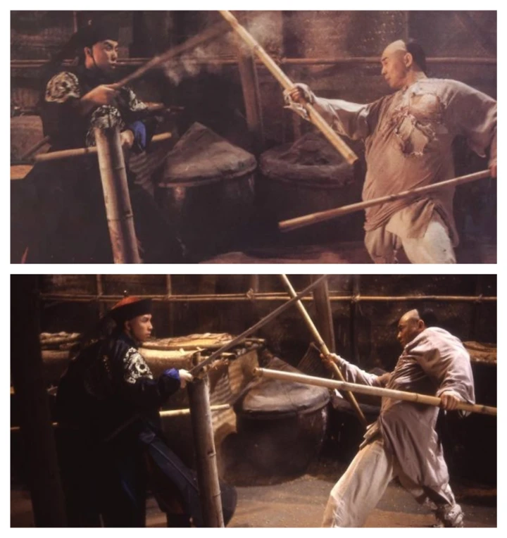 Cảnh giao đấu trong Hoàng Phi Hồng 2