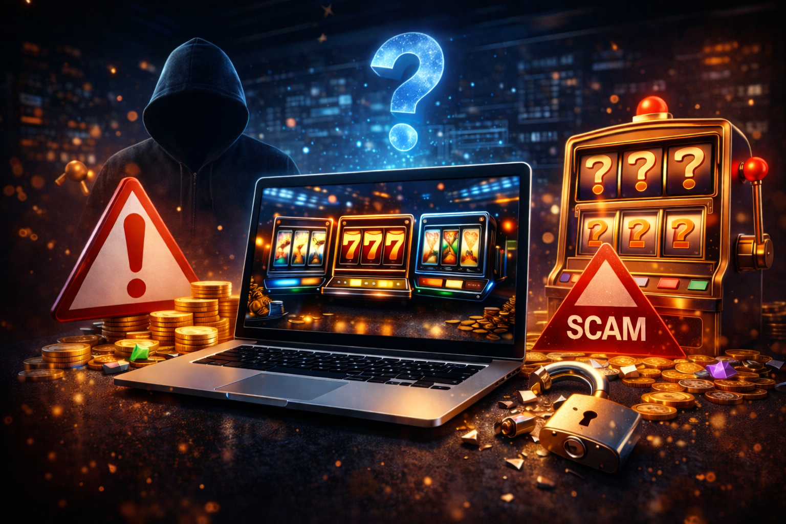 Lừa đảo và trò chơi slot trực tuyến