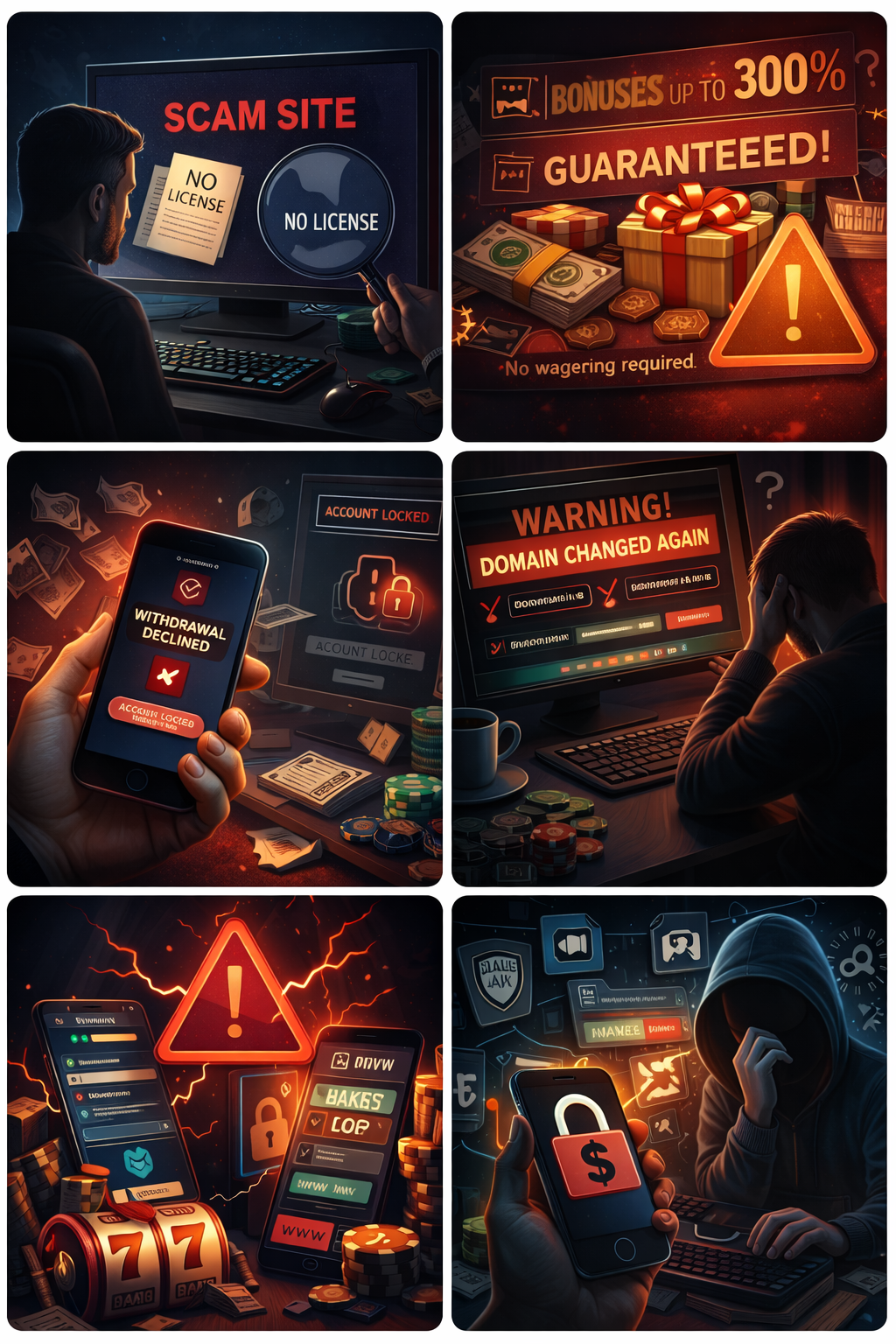 Cảnh báo các trang cá cược lừa đảo