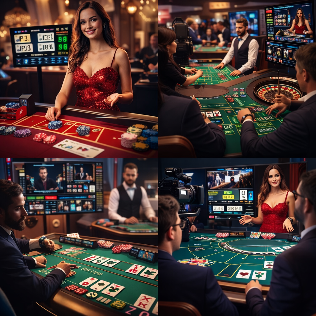 Trải nghiệm casino trực tiếp sống động